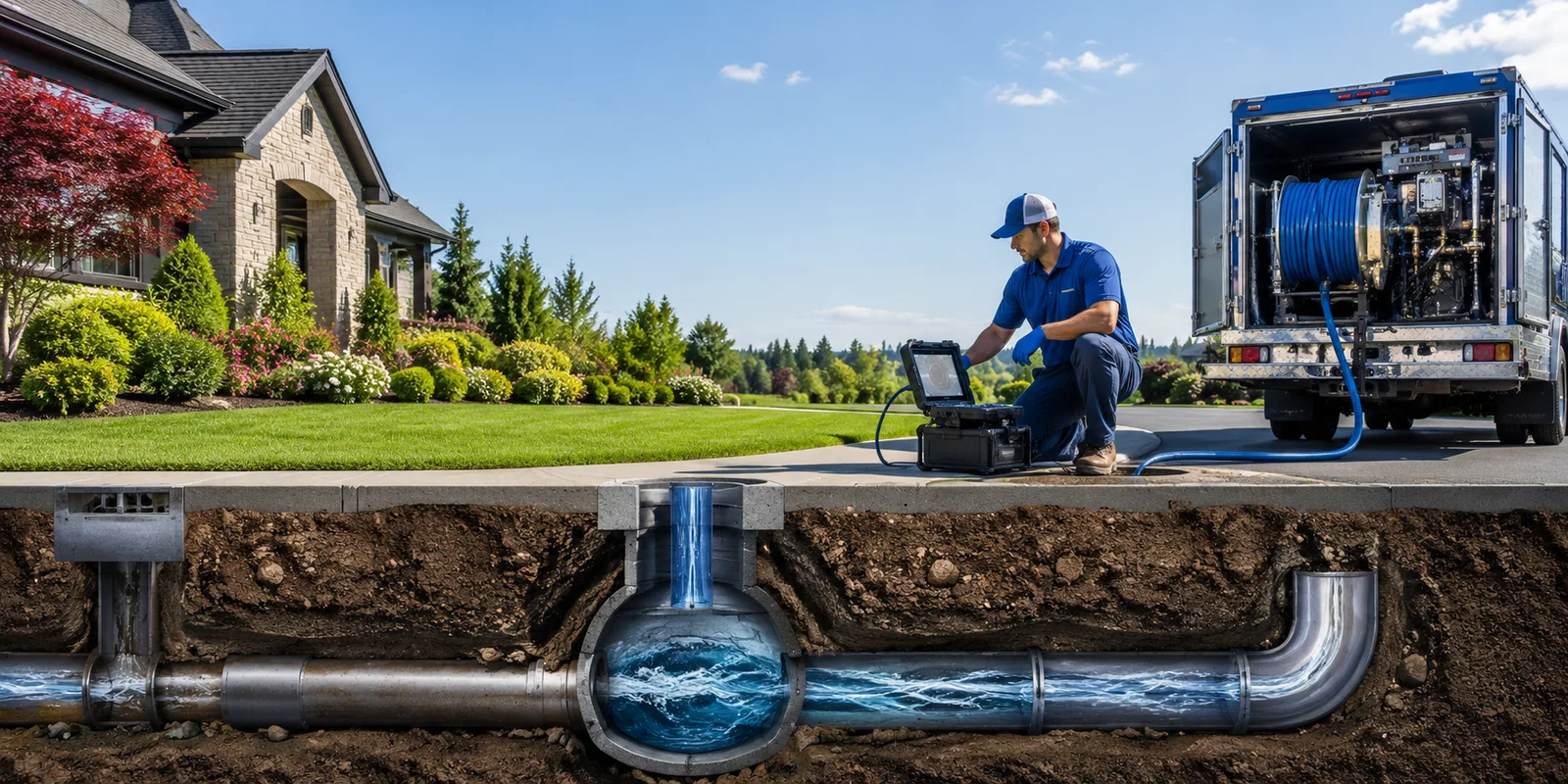 Drainage restoration information for Bluffton, TX
